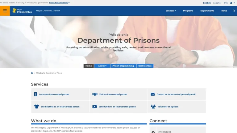 Riverside Correctional Facility - Philadelphia, PA