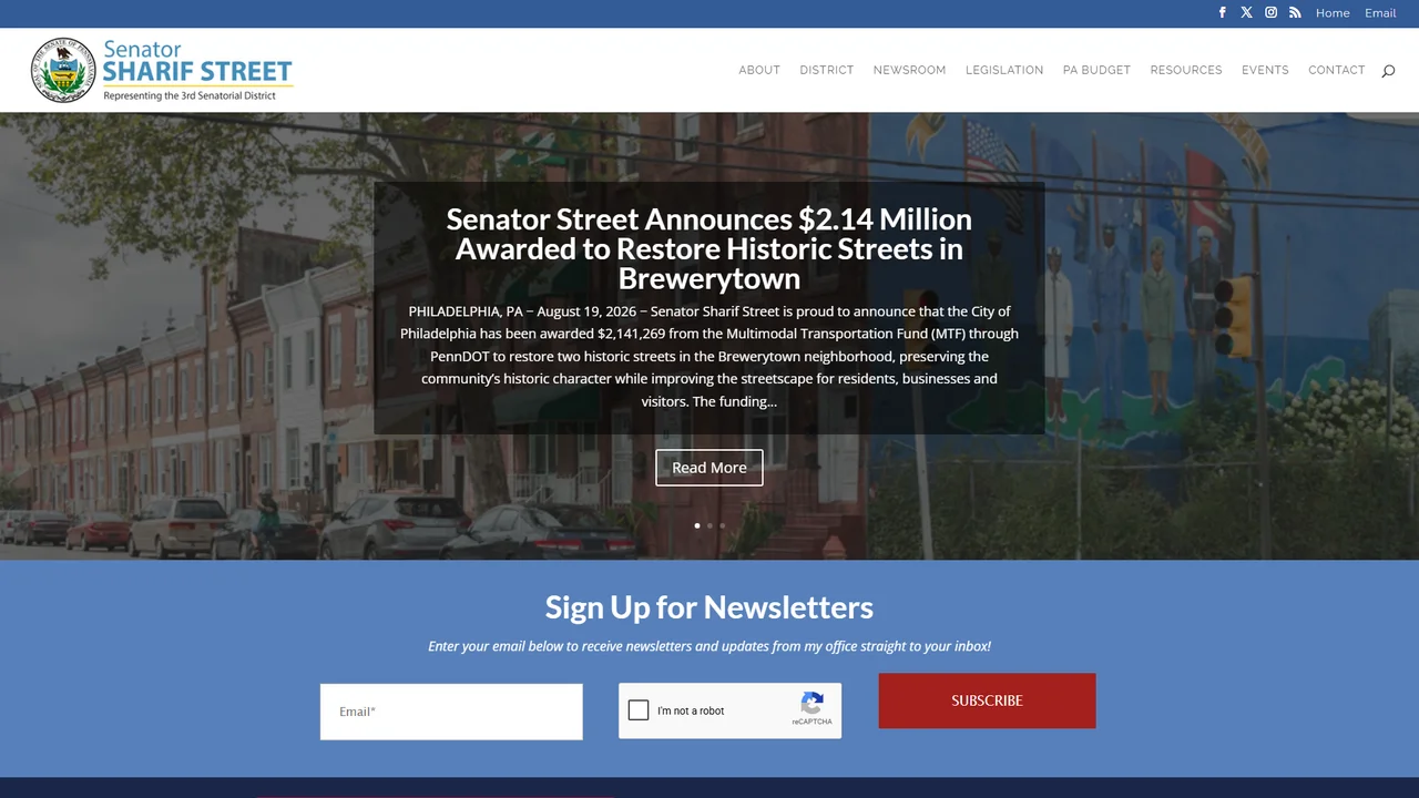 Senator Sharif Street 3rd Senatorial District Office - Philadelphia, PA