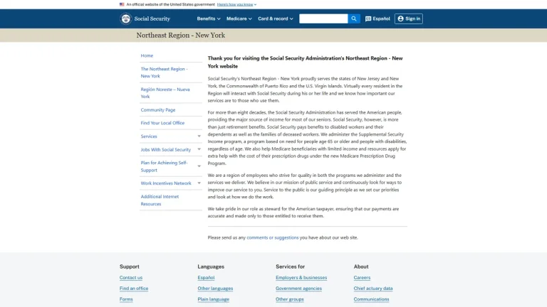 Social Security Office - New York, NY