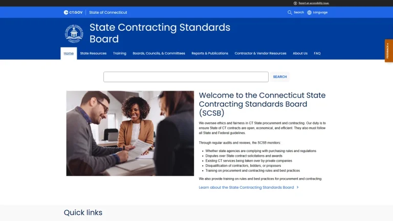 State Contracting Standards Board - Hartford, CT
