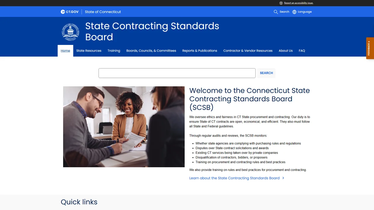 State Contracting Standards Board - Hartford, CT