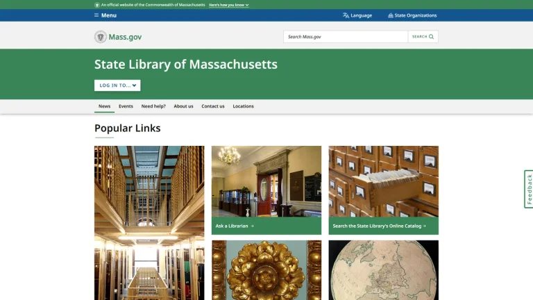 State Library of Massachusetts - Boston, MA