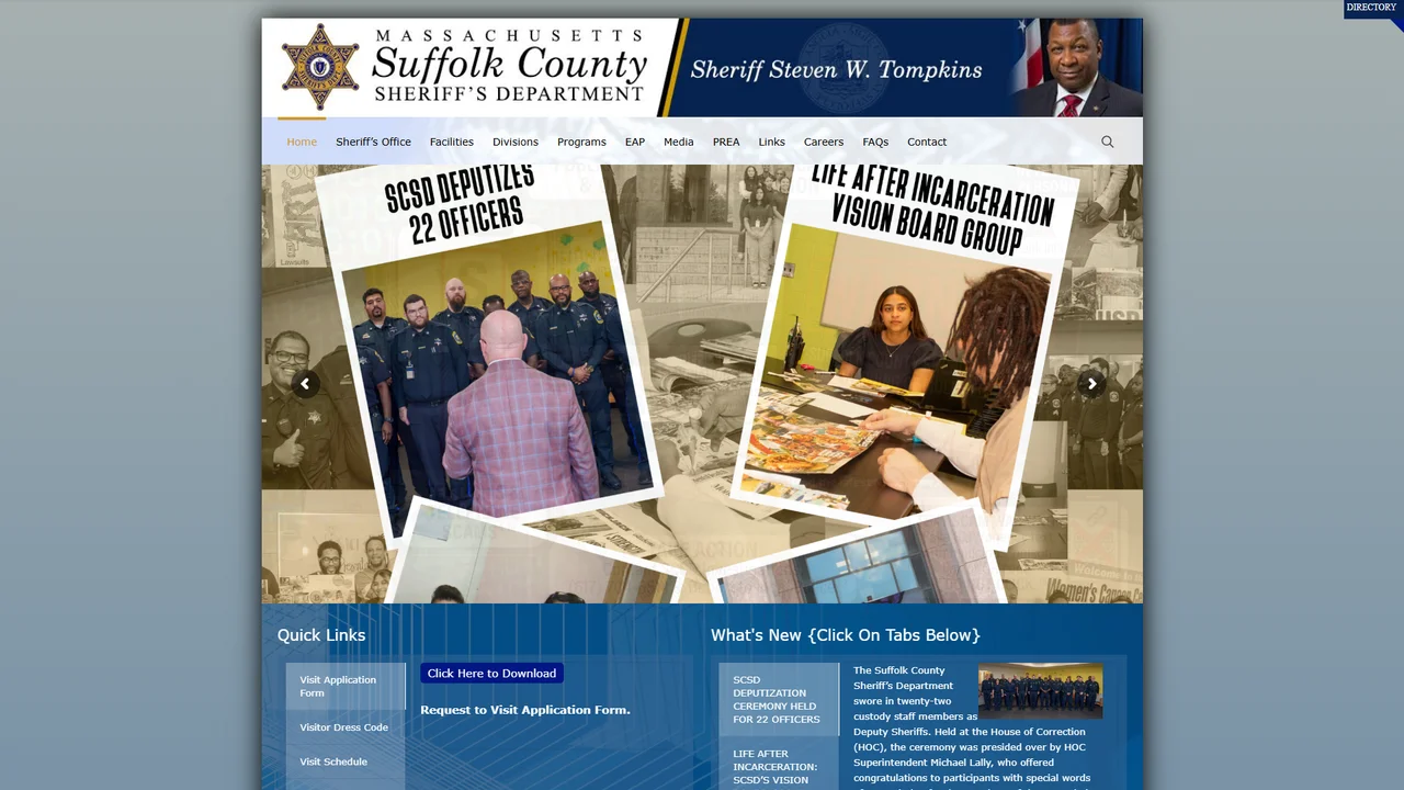 Suffolk County Sheriff's Department - Boston, MA