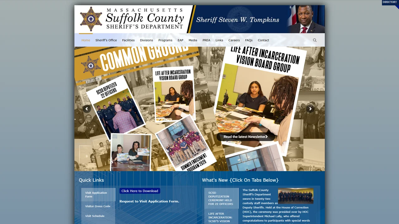 Suffolk County Sheriff's Department (Nashua Street Jail) - Boston, MA