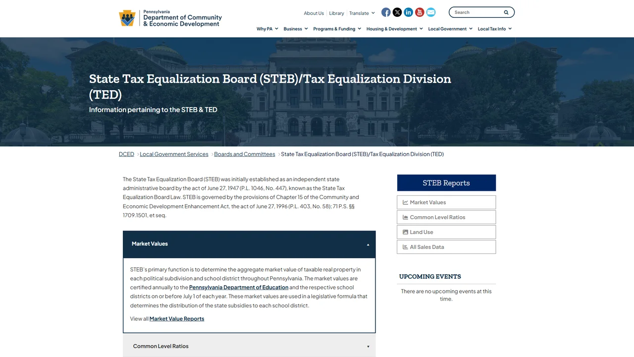 Tax Equalization Board - Harrisburg, PA