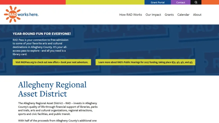 The Allegheny Regional Asset District - Pittsburgh, PA