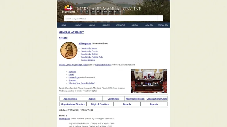 Thomas V. Mike Miller Jr. Senate Office Building - Annapolis, MD