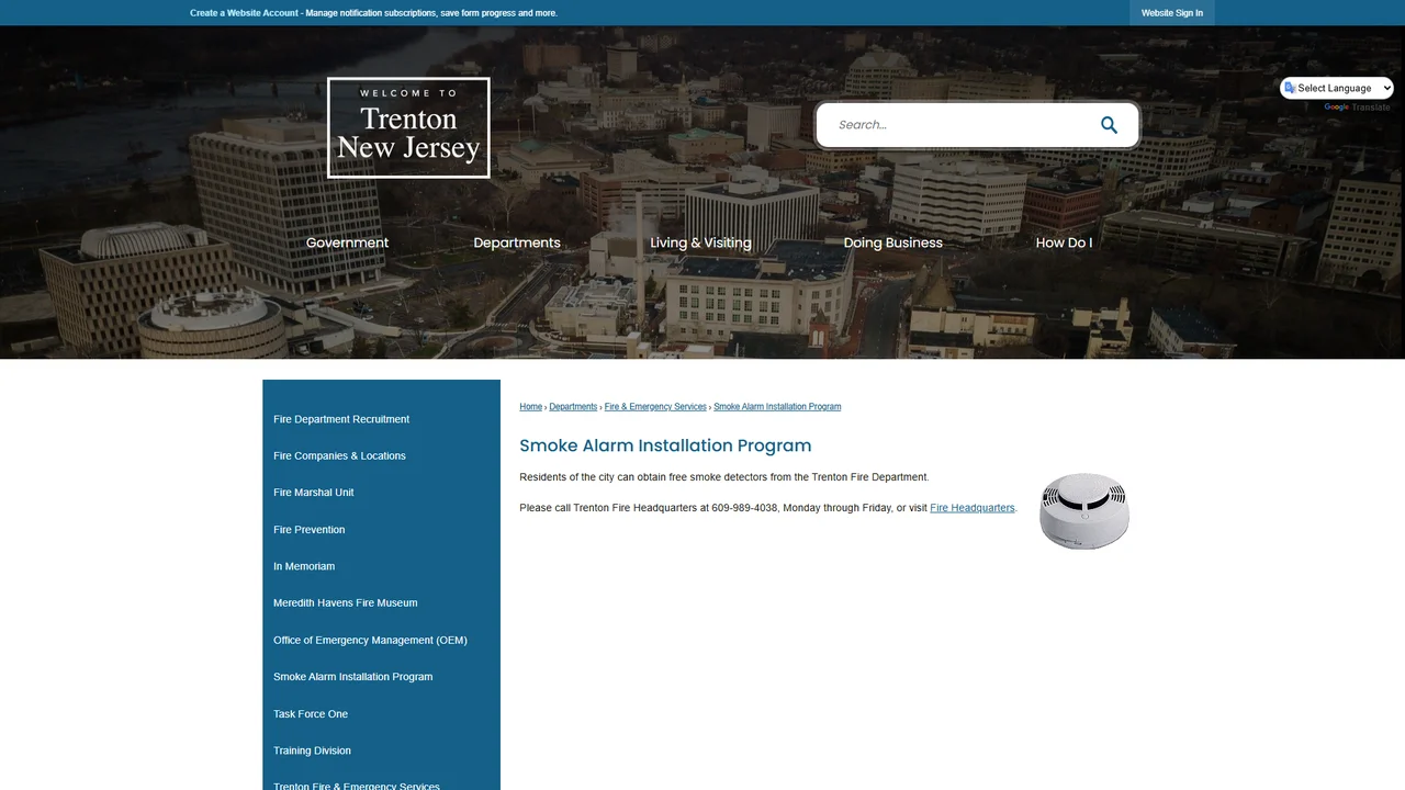 Trenton City Division of Personnel