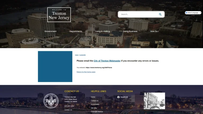 Trenton Police Department - East District