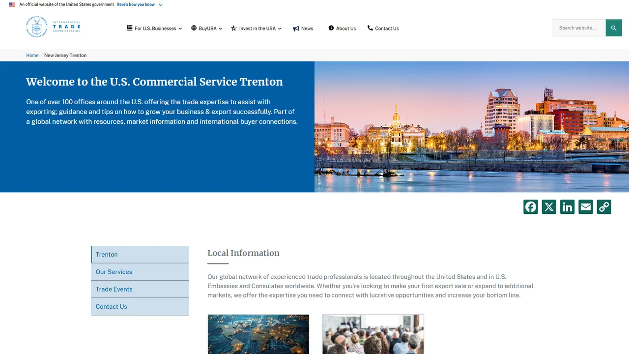 U.S. Commercial Service Trenton (International Trade Administration)