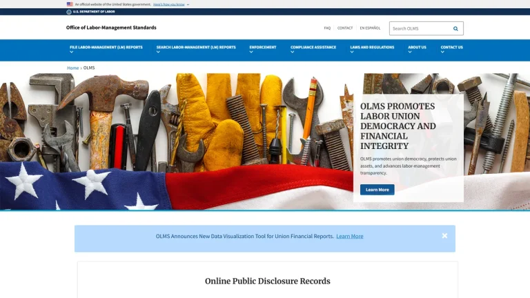 U.S. Department of Labor - Office of Labor-Management Standards - Philadelphia, PA