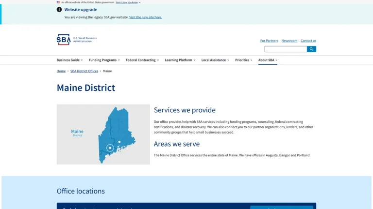 U.S. Small Business Administration - Augusta, ME