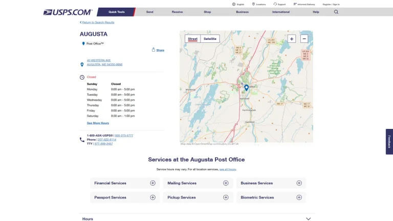 United States Postal Service - Augusta, ME