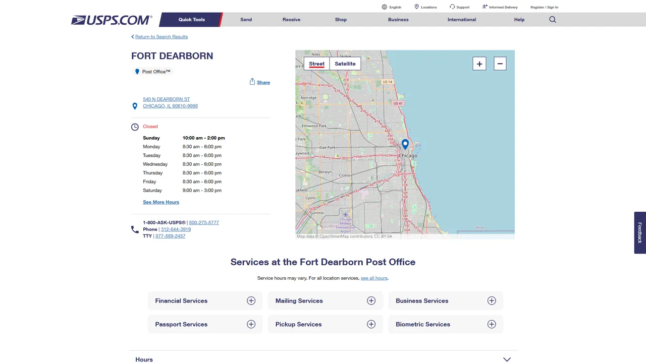 United States Postal Service - Chicago, IL