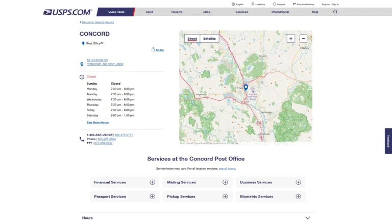United States Postal Service - Concord, NH