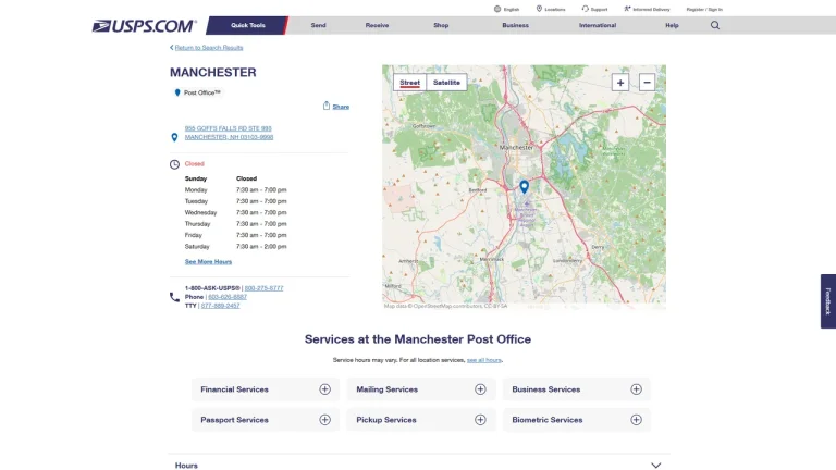 United States Postal Service - Manchester, NH