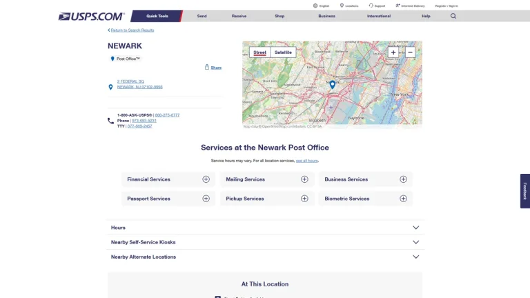 United States Postal Service - Newark, NJ
