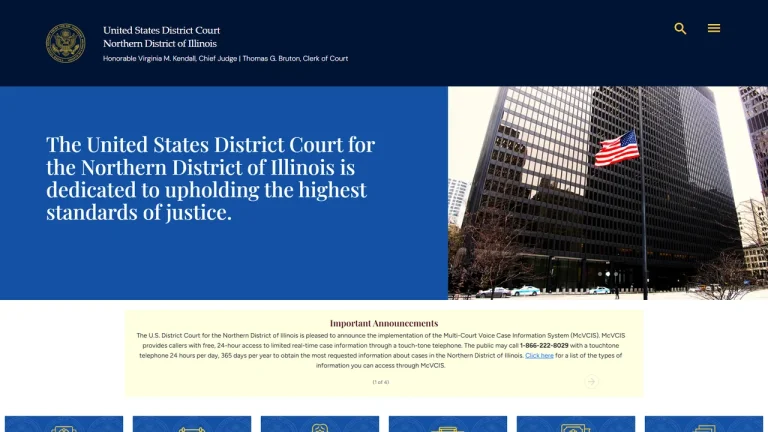 US District Court for the Northern District of Illinois - Chicago, IL