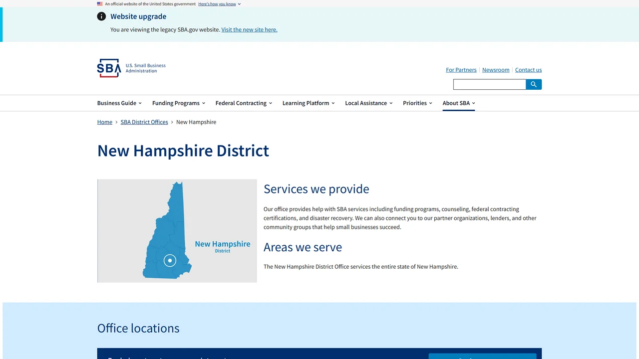 US Small Business Administration - Concord, NH