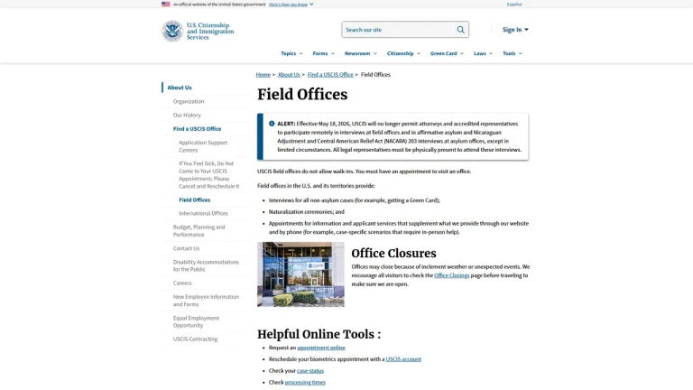 USCIS Chicago Field Office - Chicago, IL