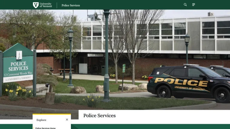 UVM Police Services - Burlington, VT