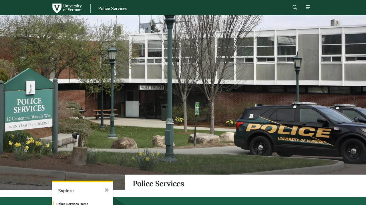 UVM Police Services - Burlington, VT