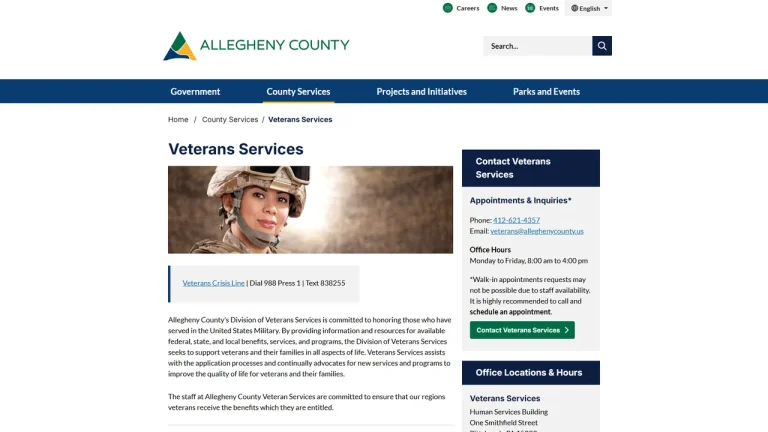 Veterans Services - Pittsburgh, PA