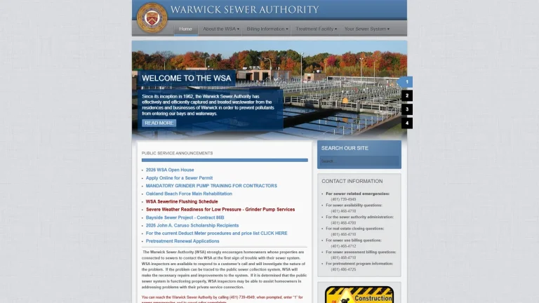 Warwick Sewer Authority - Warwick, RI