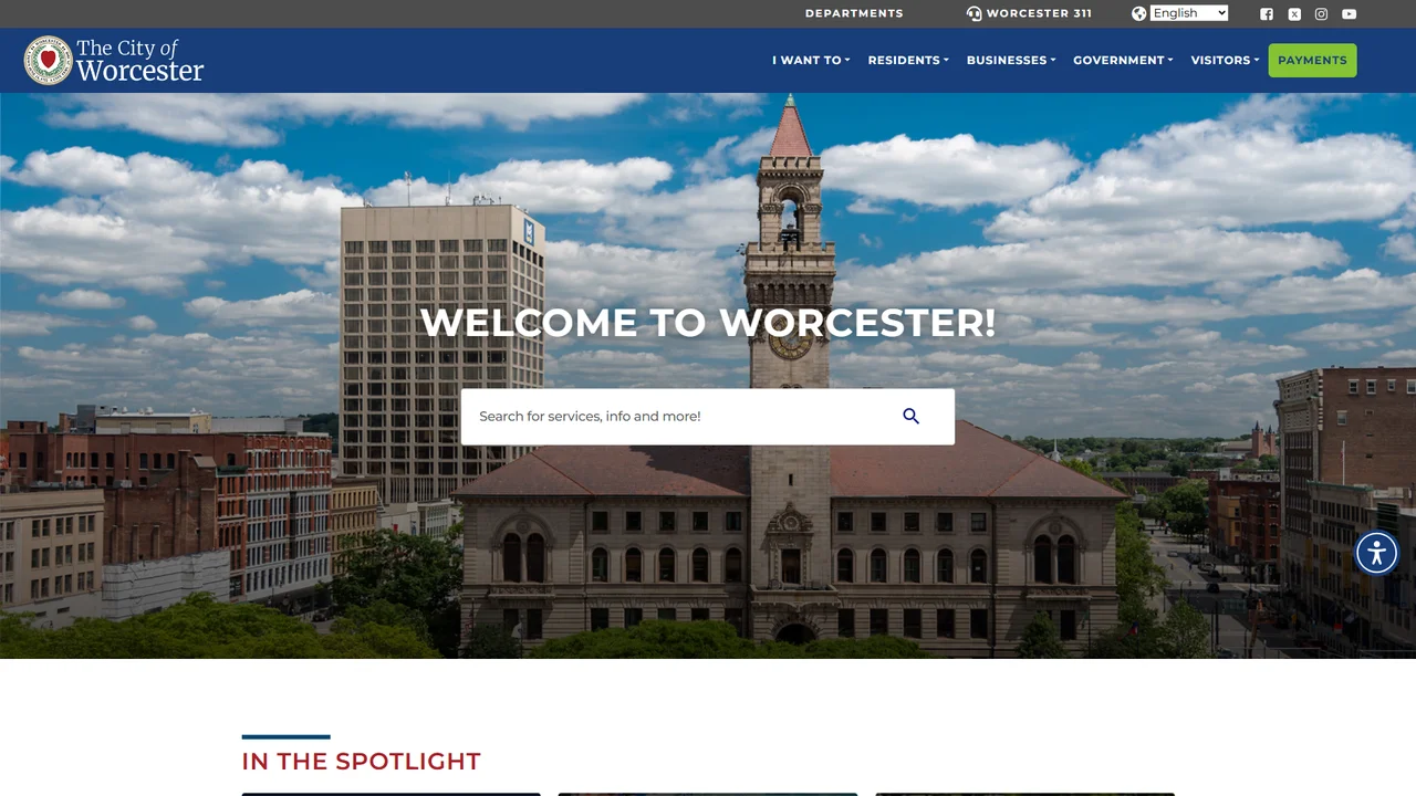 Worcester City Hall - Worcester, MA