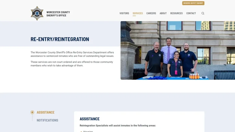 Worcester County Sheriff's Dept. Regional Reentry Center - Worcester, MA