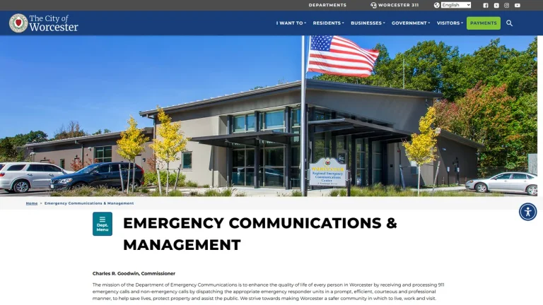Worcester Emergency Communications Department - Worcester, MA