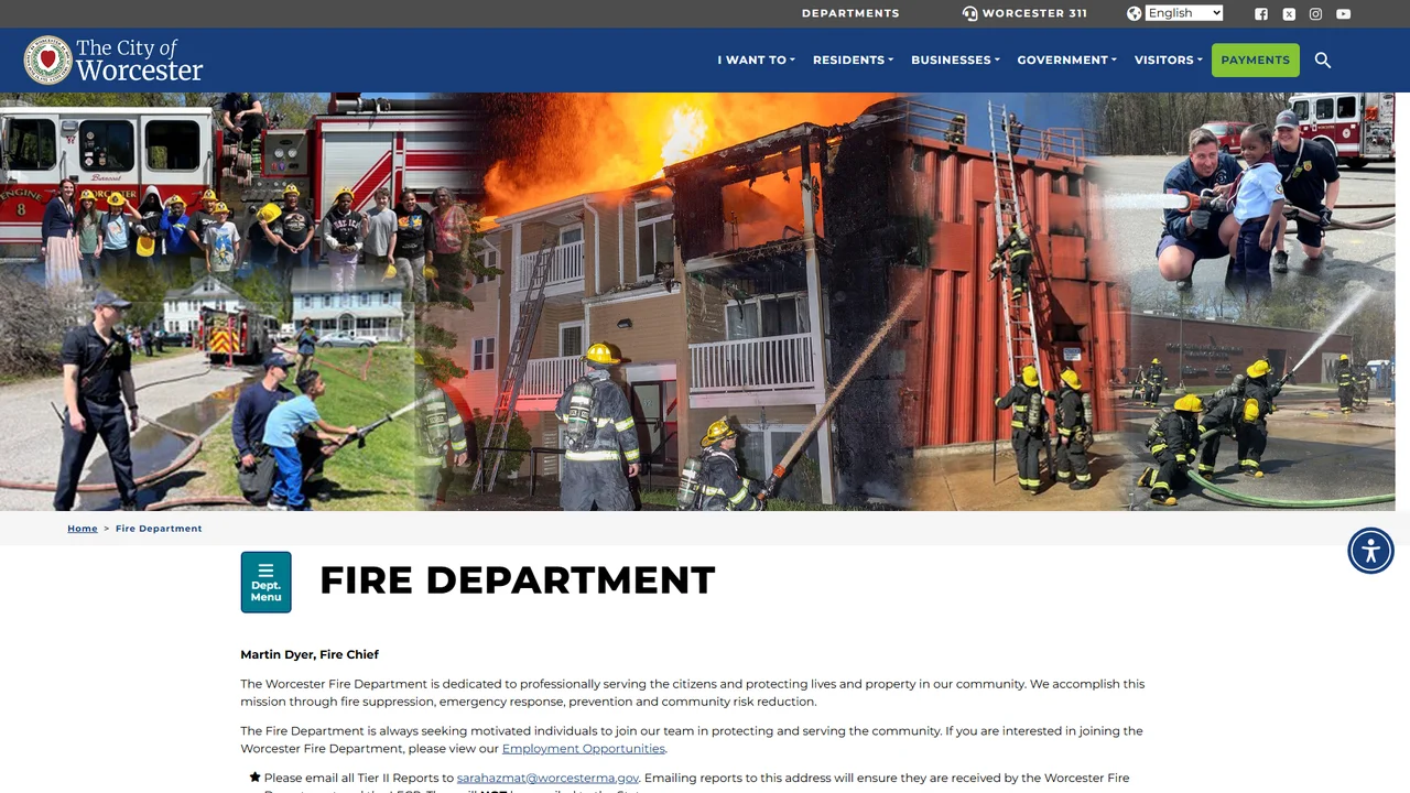 Worcester Fire Station 8 - Worcester, MA
