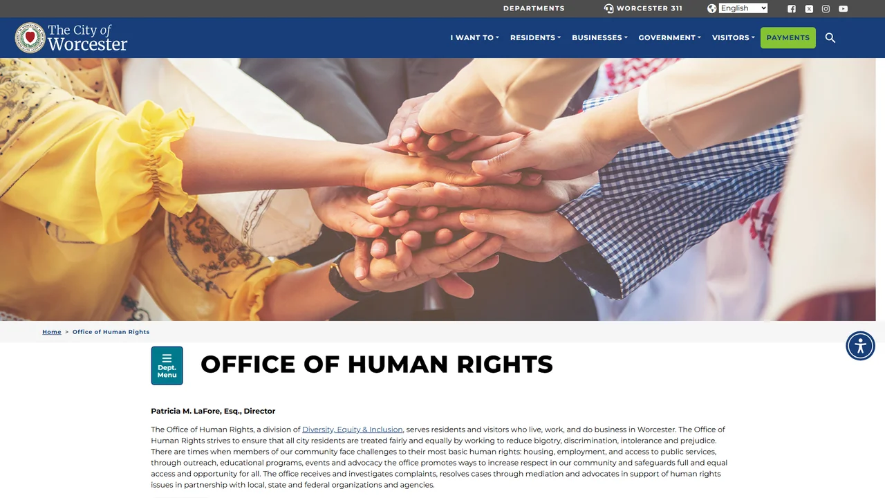 Worcester Human Rights Commission - Worcester, MA