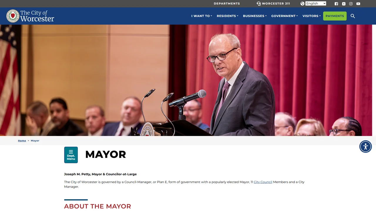 Worcester Mayor's Office - Worcester, MA
