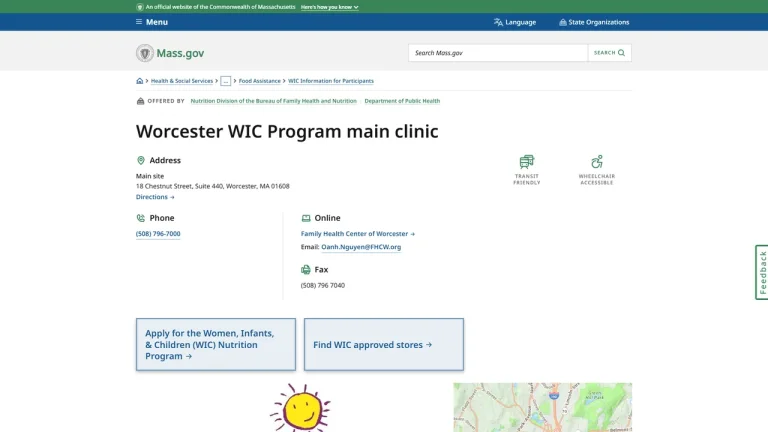 Worcester WIC Program - Worcester, MA